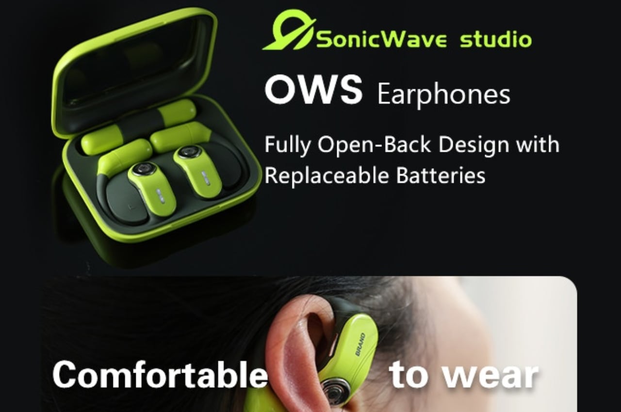 Wireless headset，product design，Replaceable battery，
