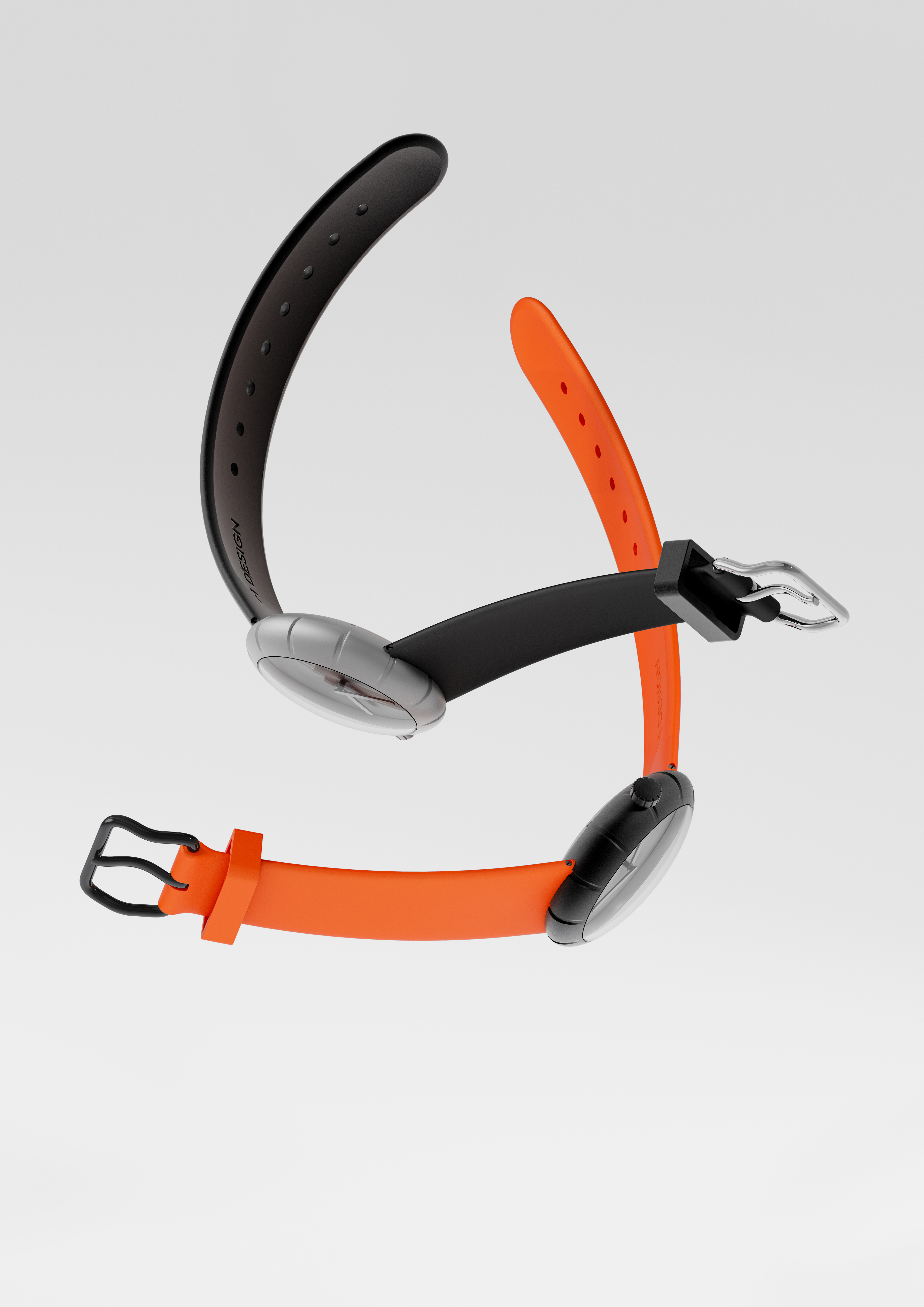 Zero-to-One Design，O-1 Design，Jane Shadow Time-Pumpkin Edge Shadow Watch，