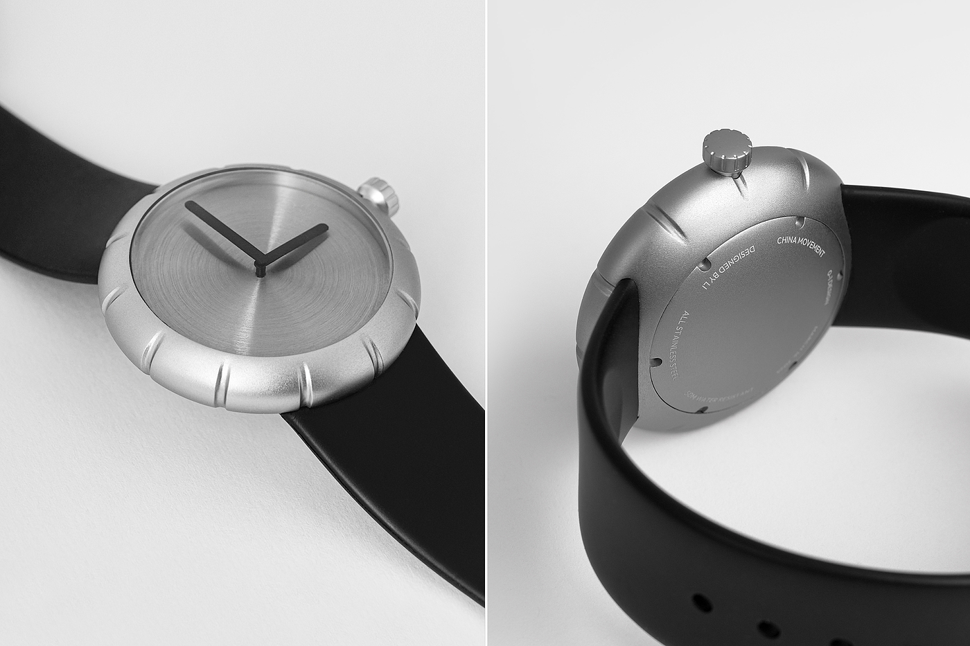 Zero-to-One Design，O-1 Design，Jane Shadow Time-Pumpkin Edge Shadow Watch，