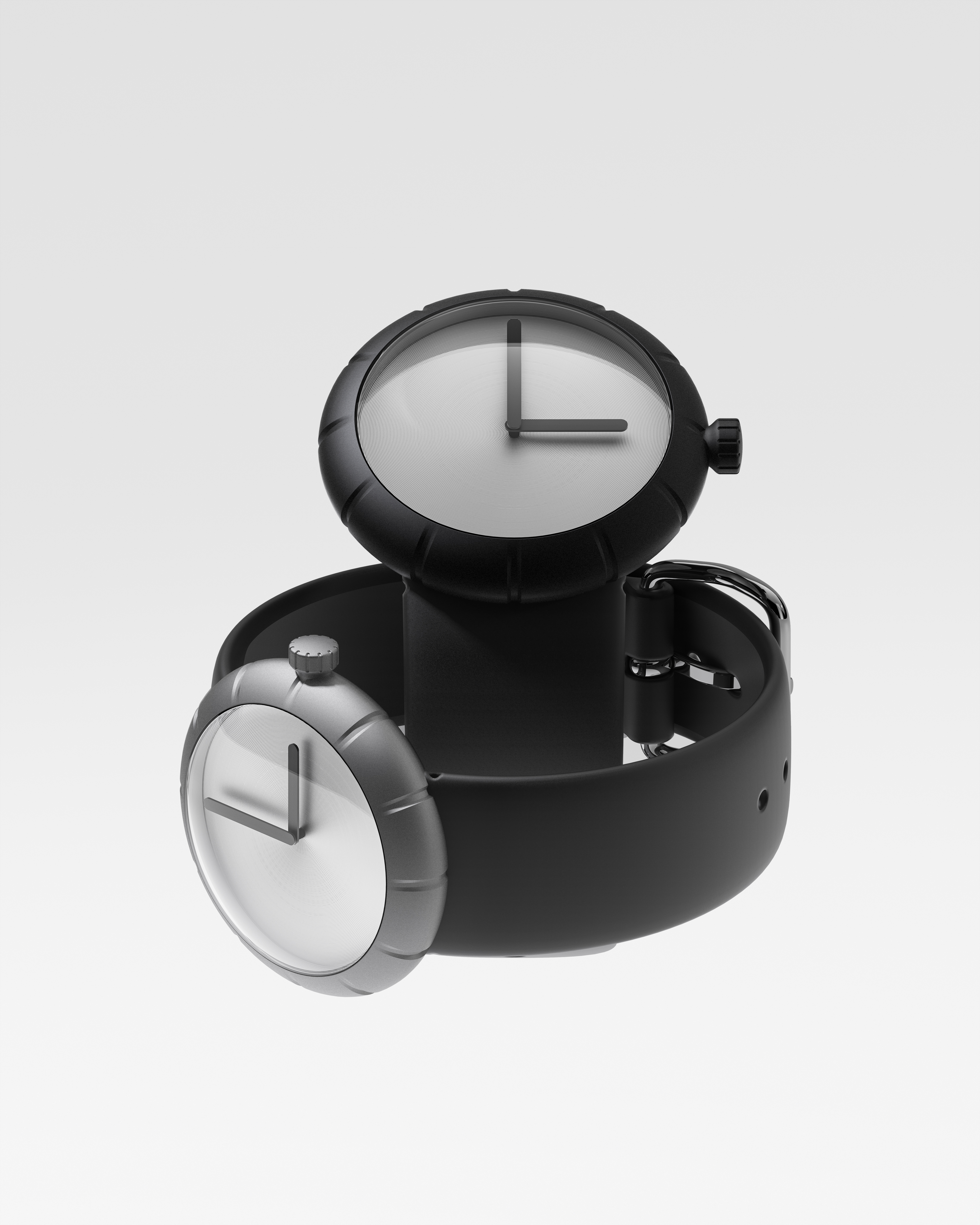 Zero-to-One Design，O-1 Design，Jane Shadow Time-Pumpkin Edge Shadow Watch，