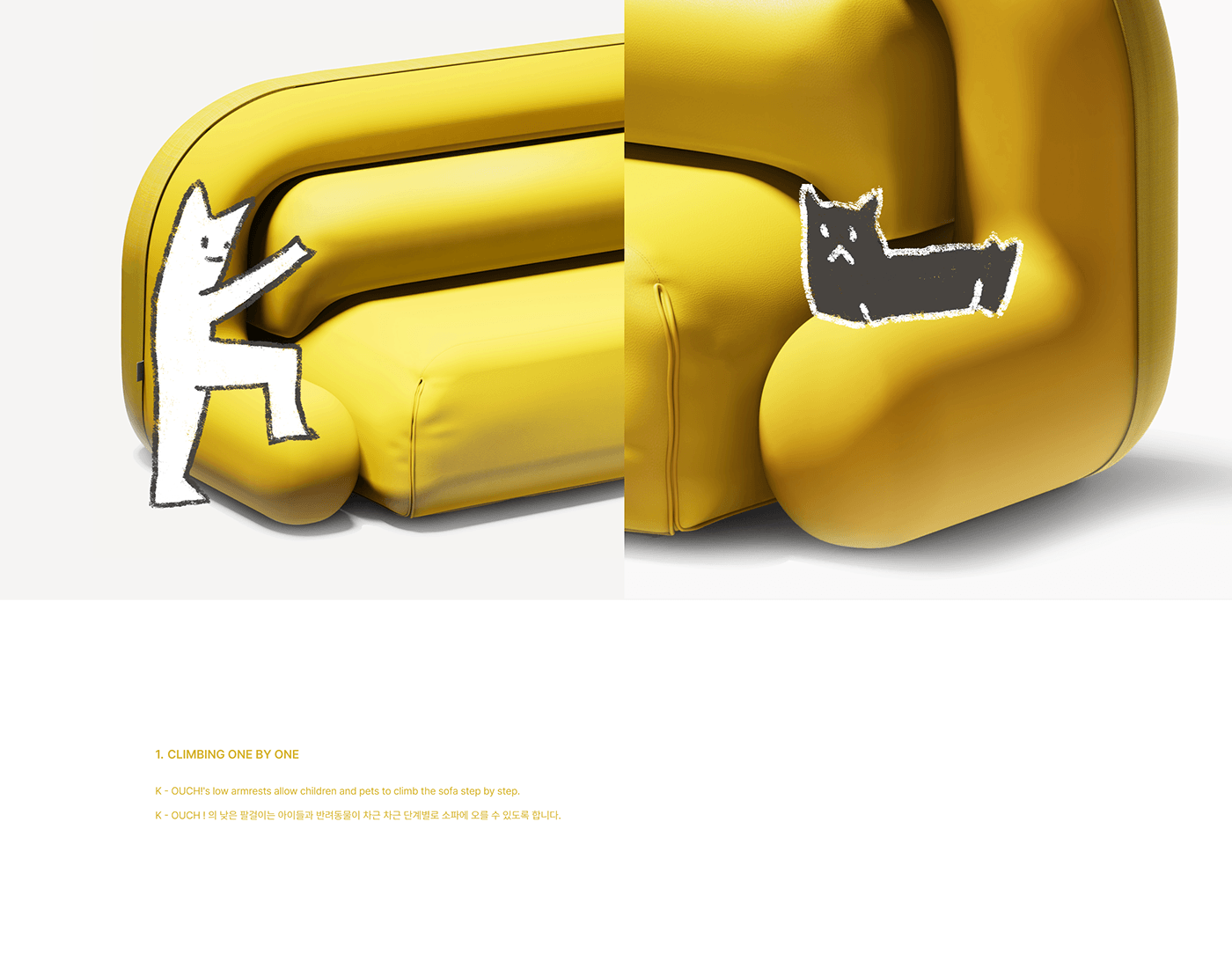 K-OUCH，Korean style，sofa，comfortable，