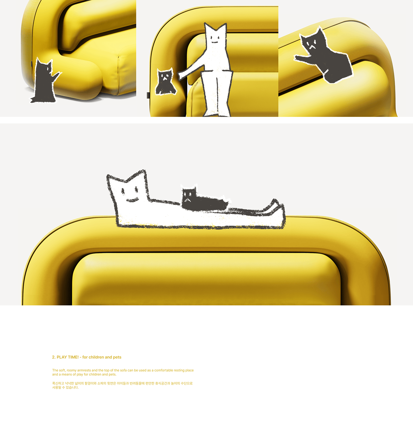 K-OUCH，Korean style，sofa，comfortable，