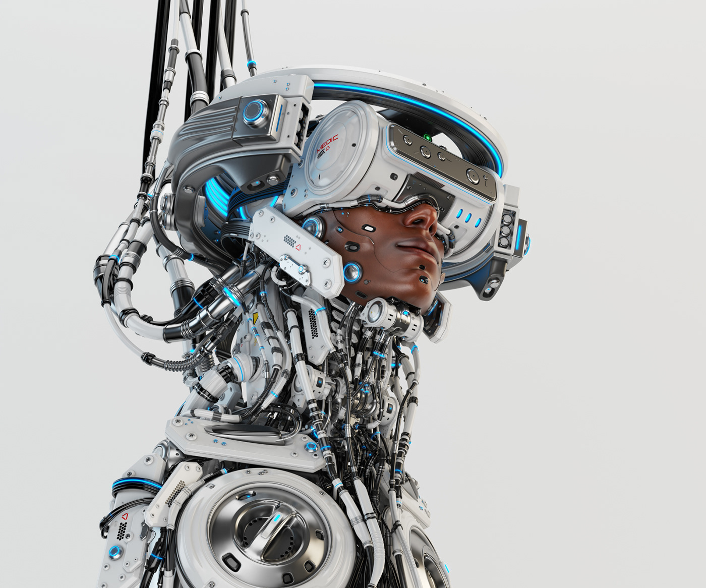 robot，BioSynth，wire，