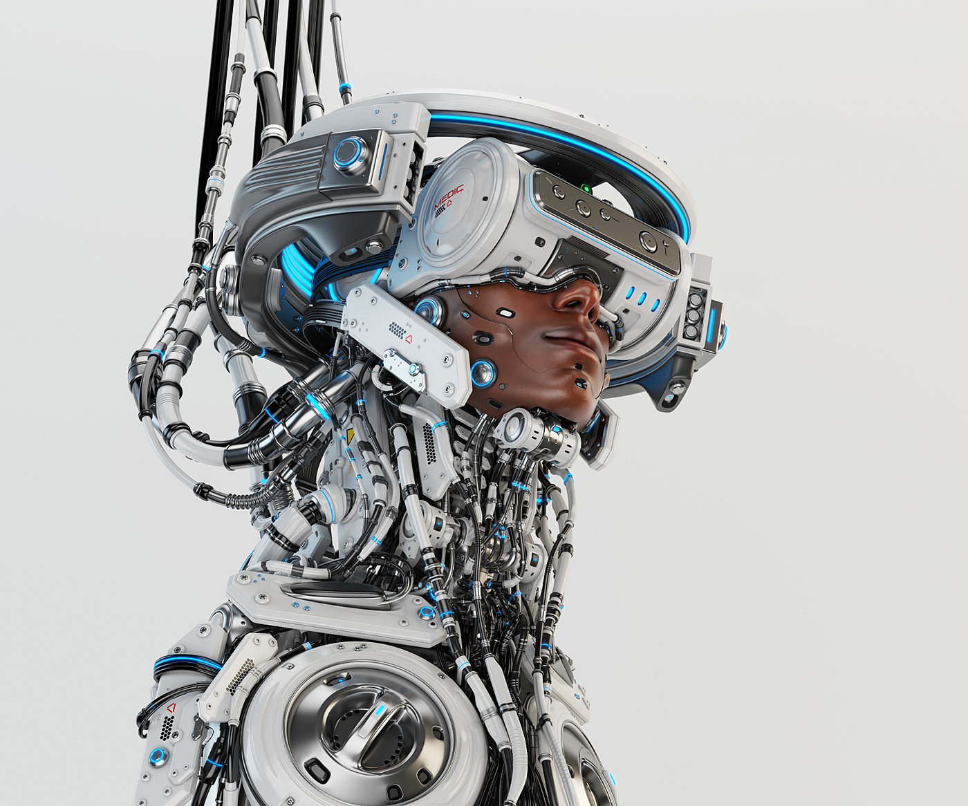 robot，BioSynth，wire，