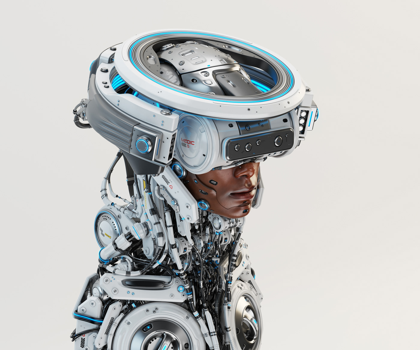 robot，BioSynth，wire，