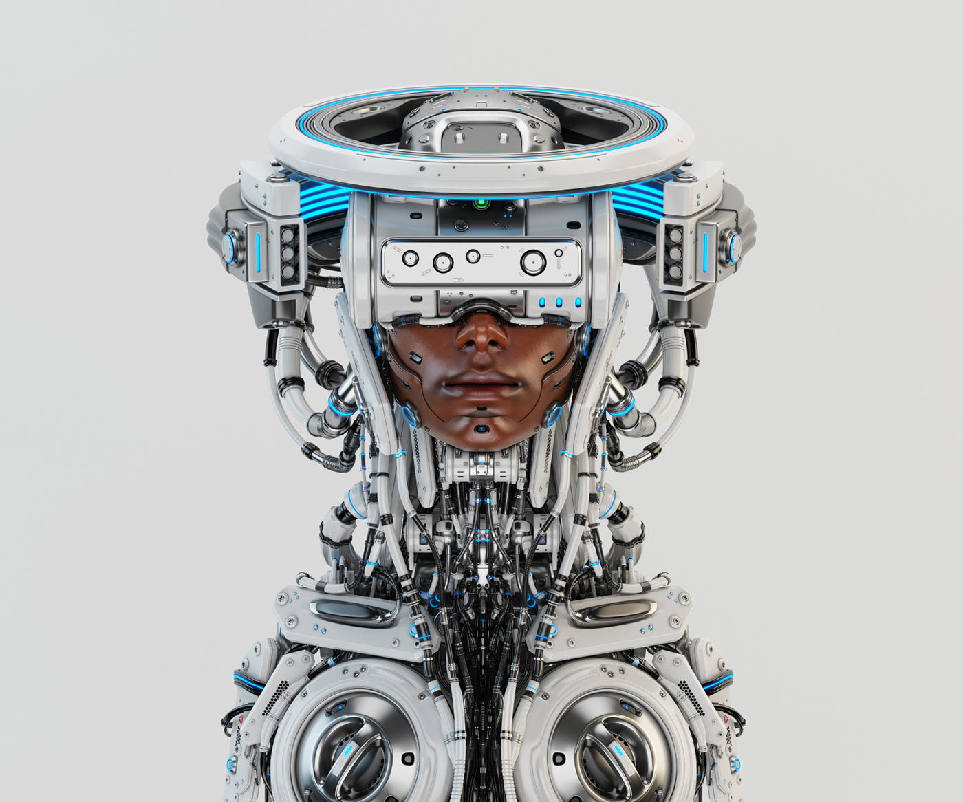 robot，BioSynth，wire，