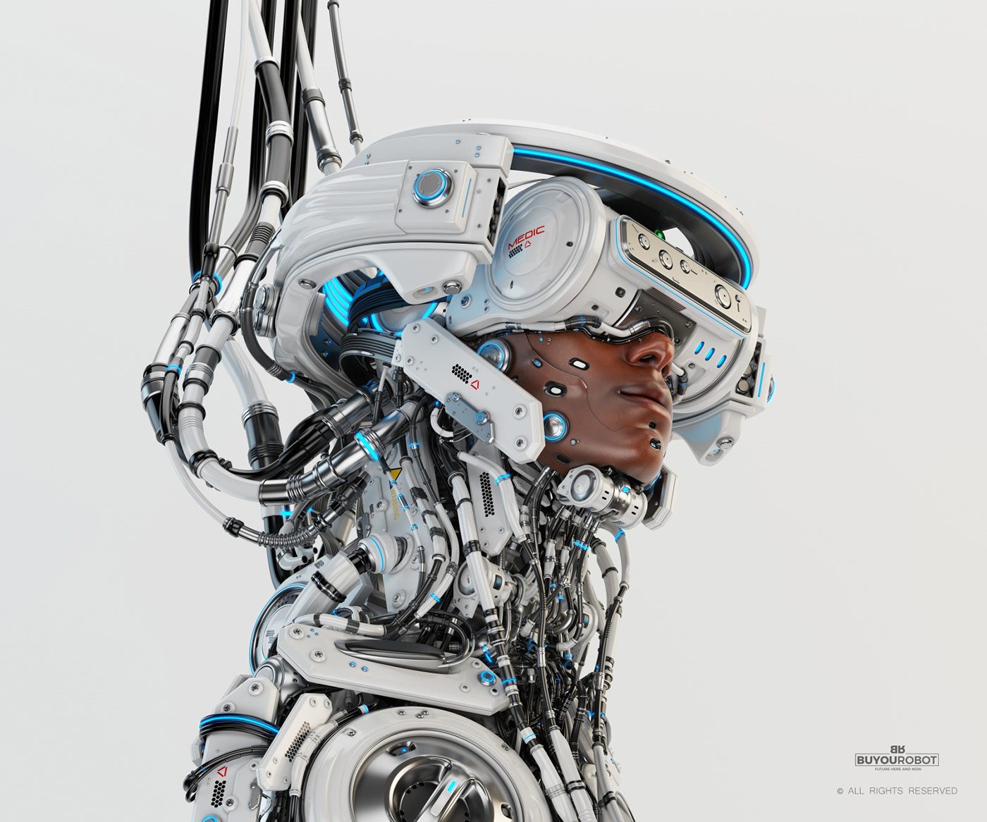 robot，BioSynth，wire，