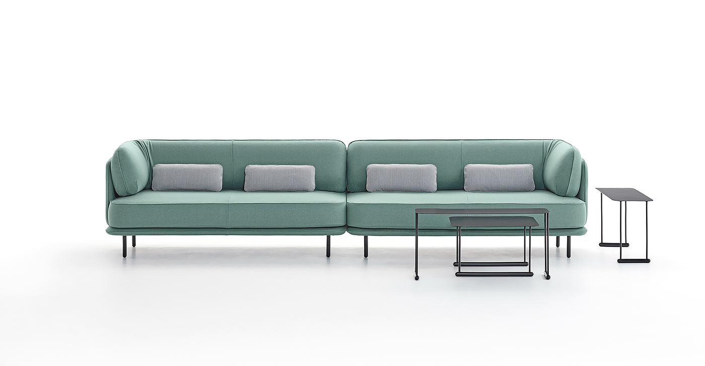 sofa，Serial design，furniture，