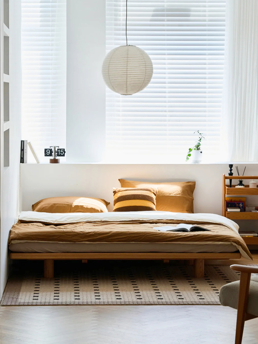 furniture design ，Residential Furniture，Solid wood furniture，Solid wood bed，Original design，