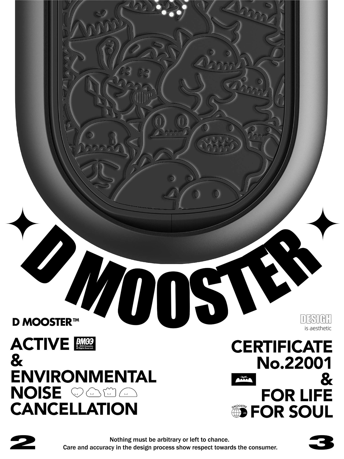 Big Monster，dmooster，Bluetooth headset，industrial design，3C products，Tide card，IP，brand，