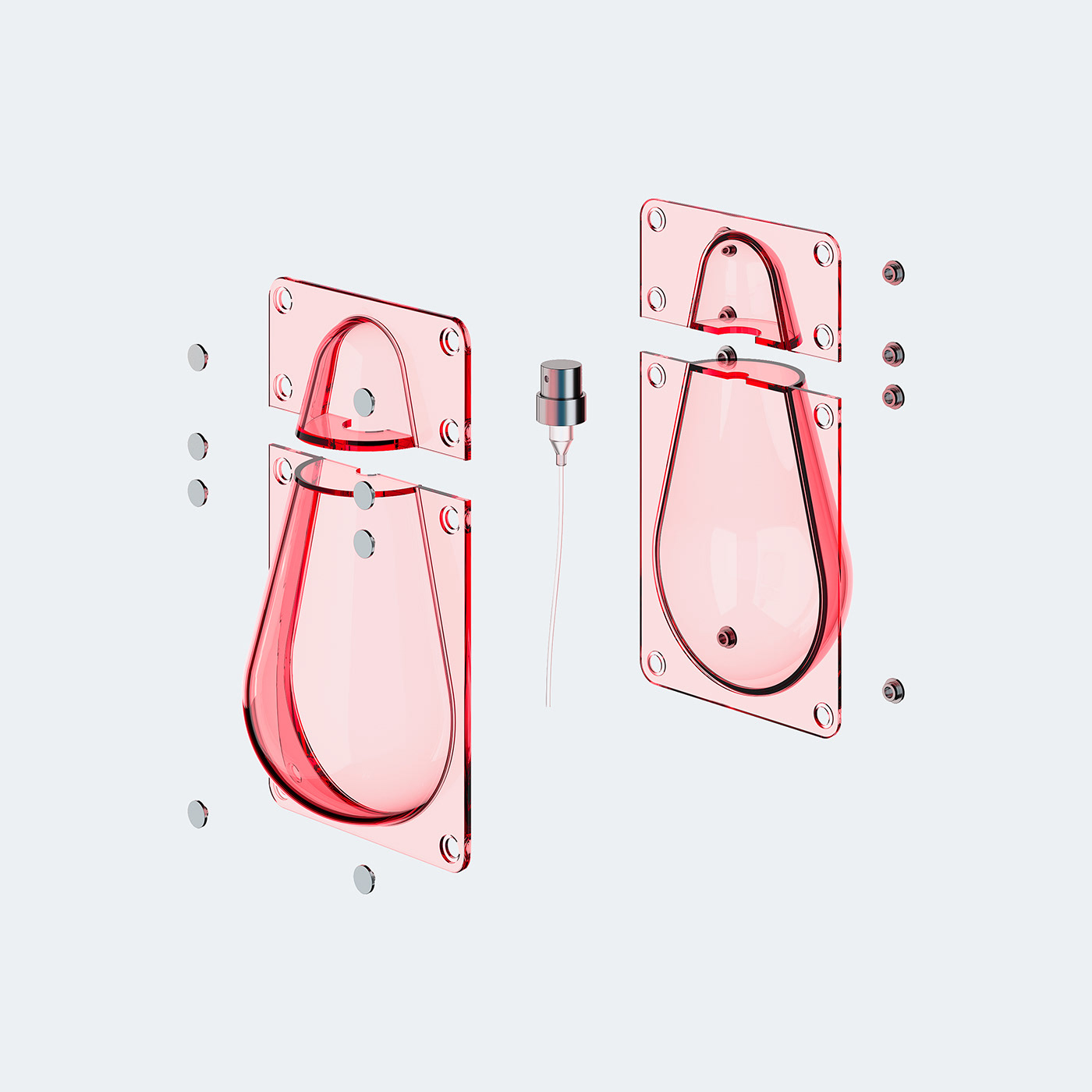 o1，Perfume bottle，packing，environment protection，