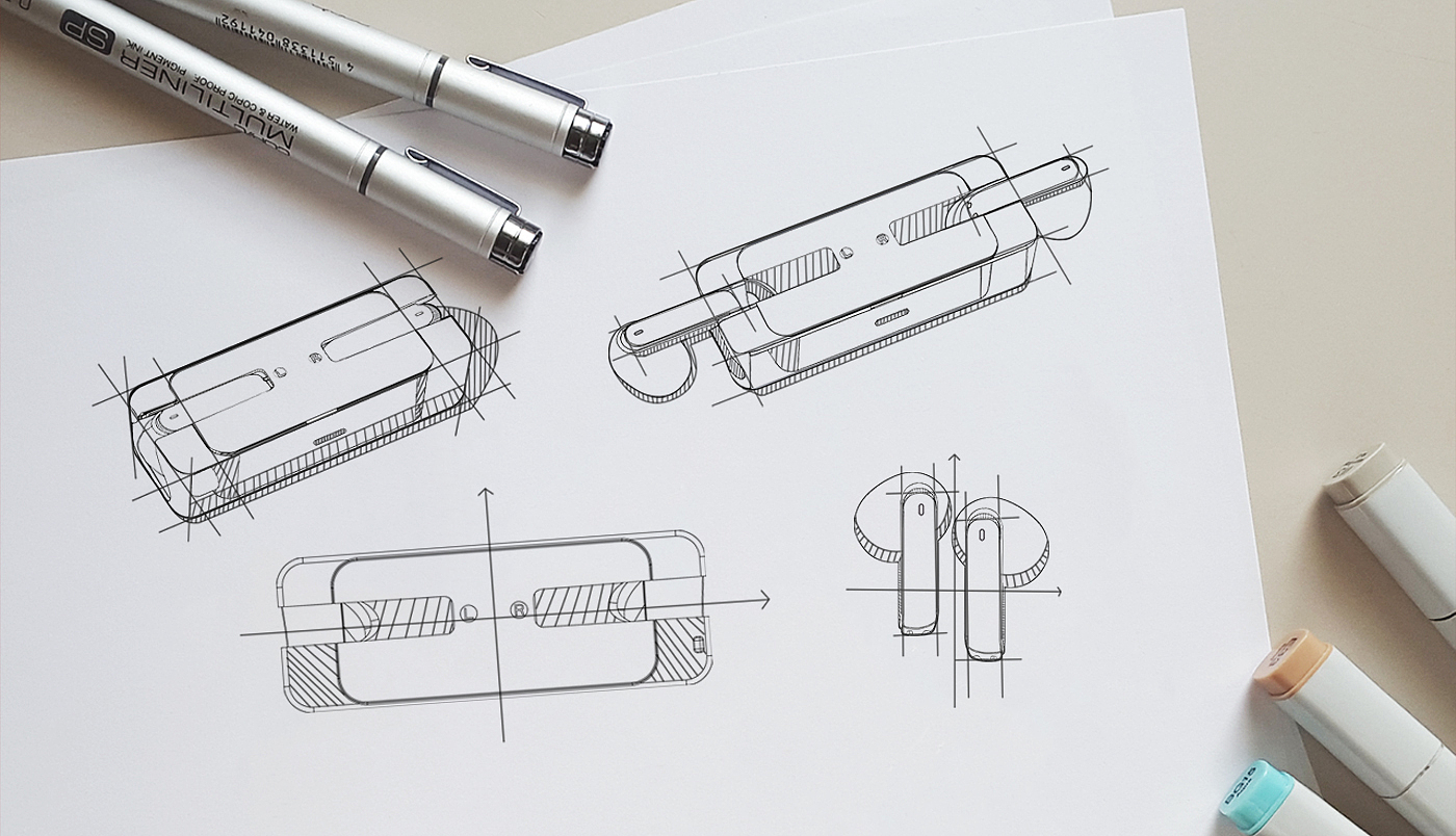 工业设计，蓝牙耳机，产品设计，3c，