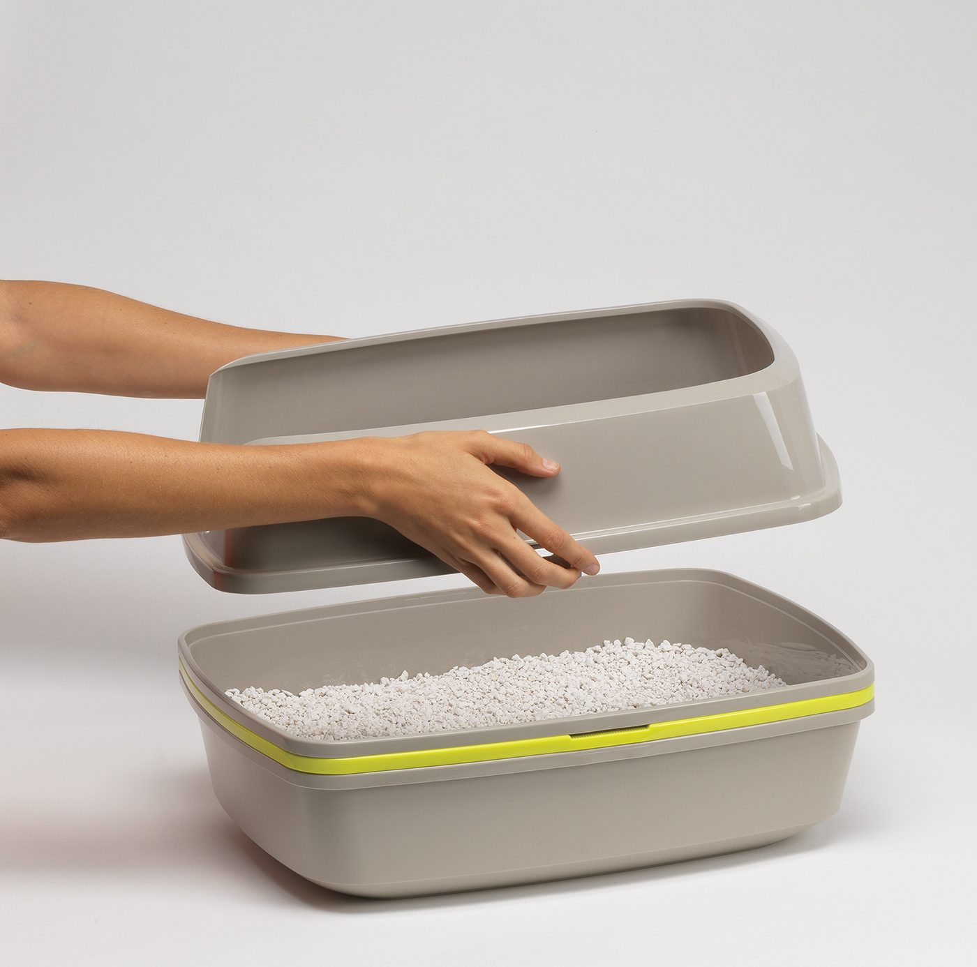 Easy to clean，new type，Lift to Sift，Litter box，