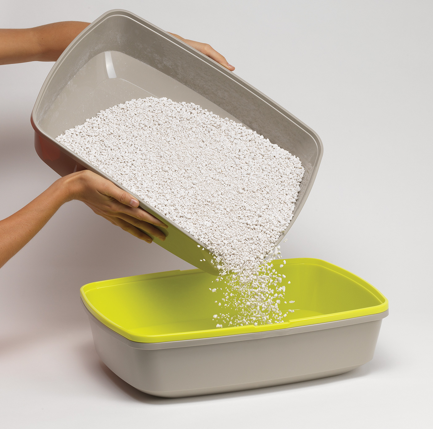 Easy to clean，new type，Lift to Sift，Litter box，