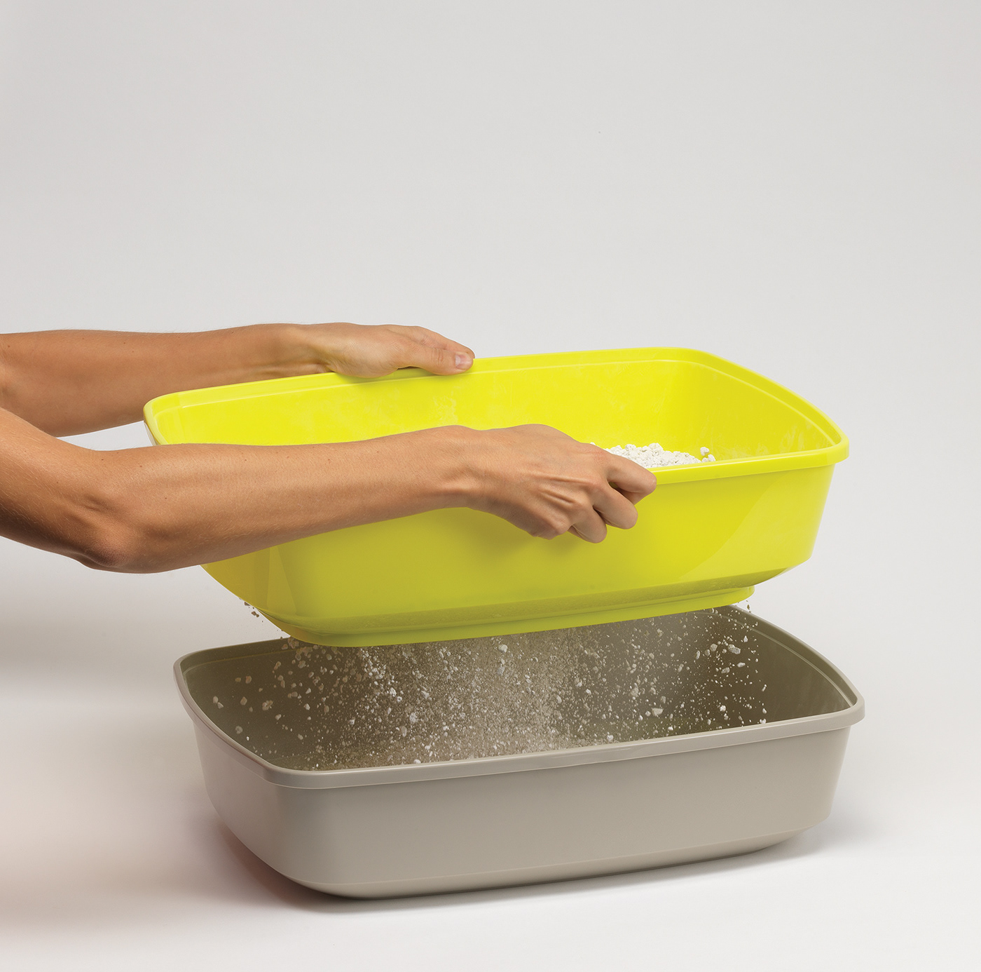 Easy to clean，new type，Lift to Sift，Litter box，