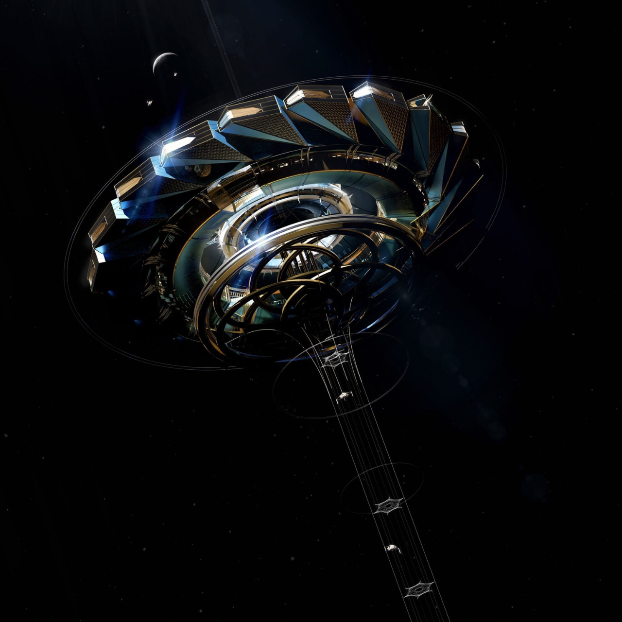 Elevator.，bearing，Space，