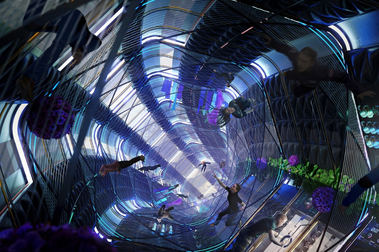 Elevator.，bearing，Space，