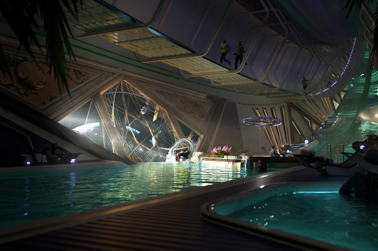 Elevator.，bearing，Space，