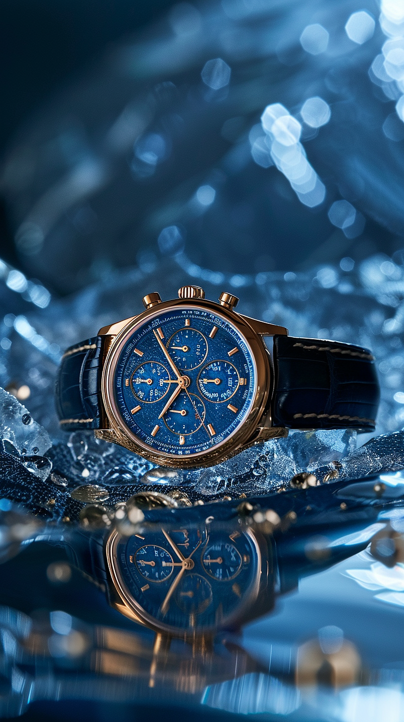 Wrist watch，design sketch，scene，Atmosphere sense，