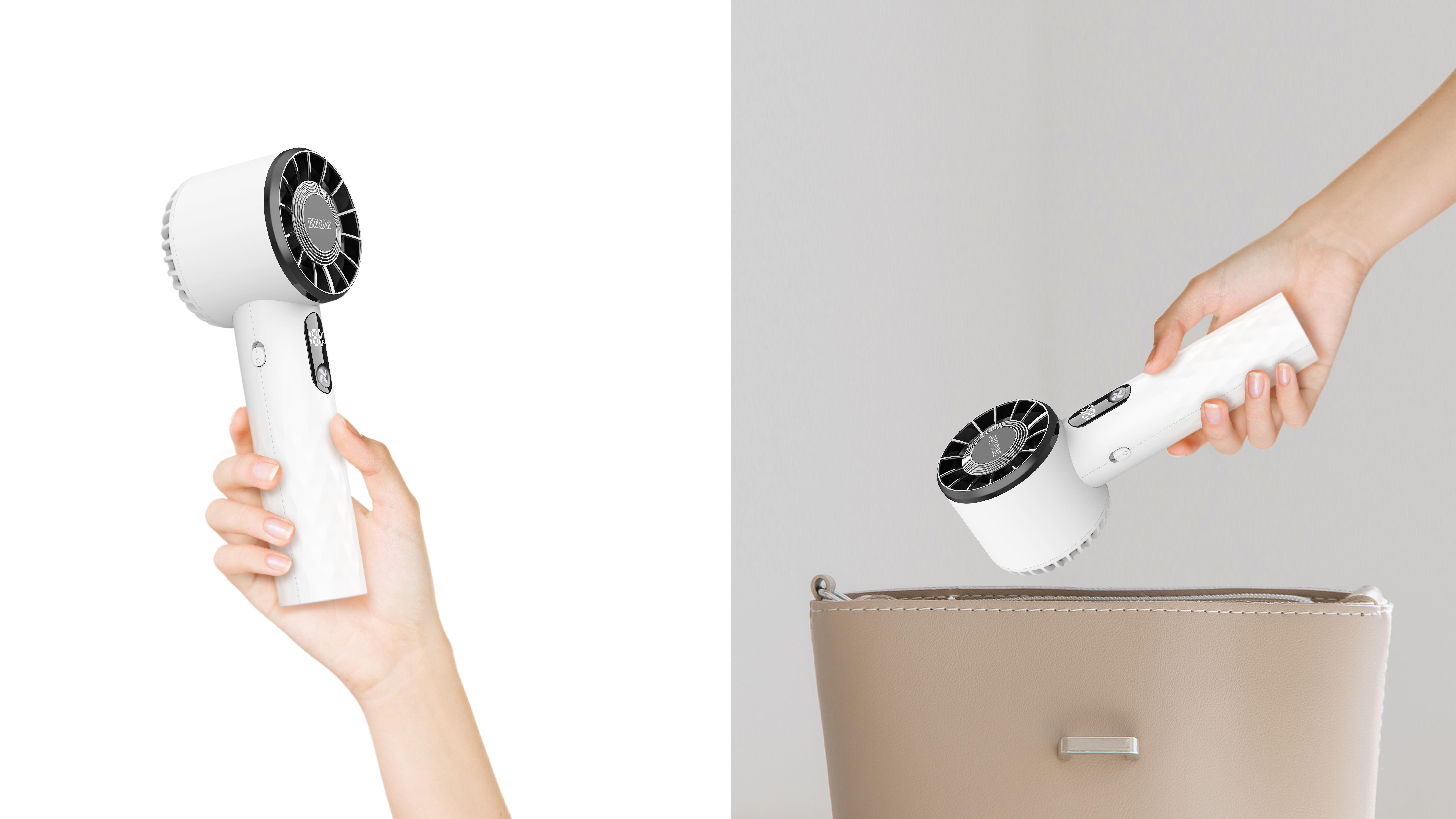 Hand held small fan，