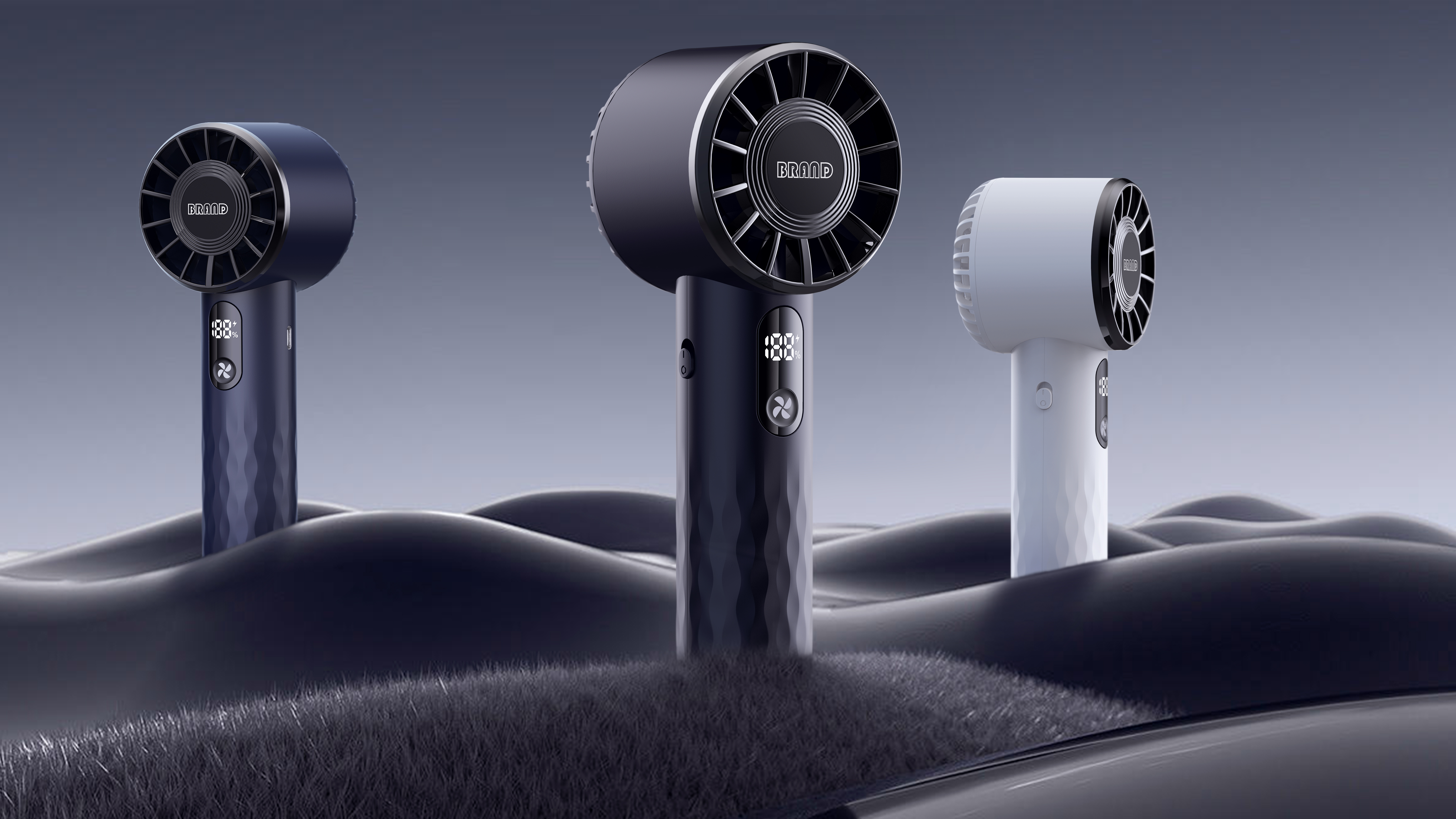 Hand held small fan，