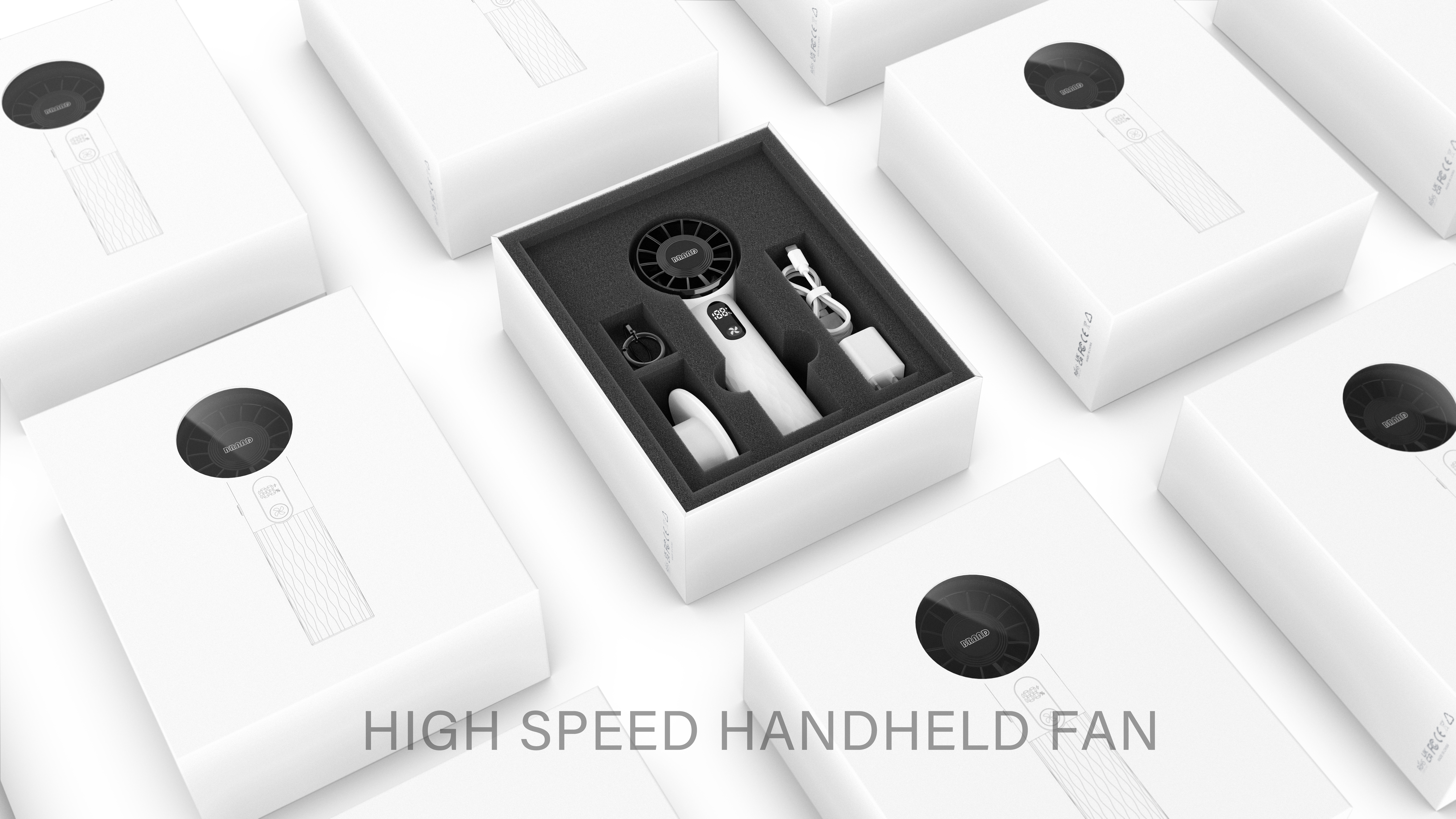 Hand held small fan，