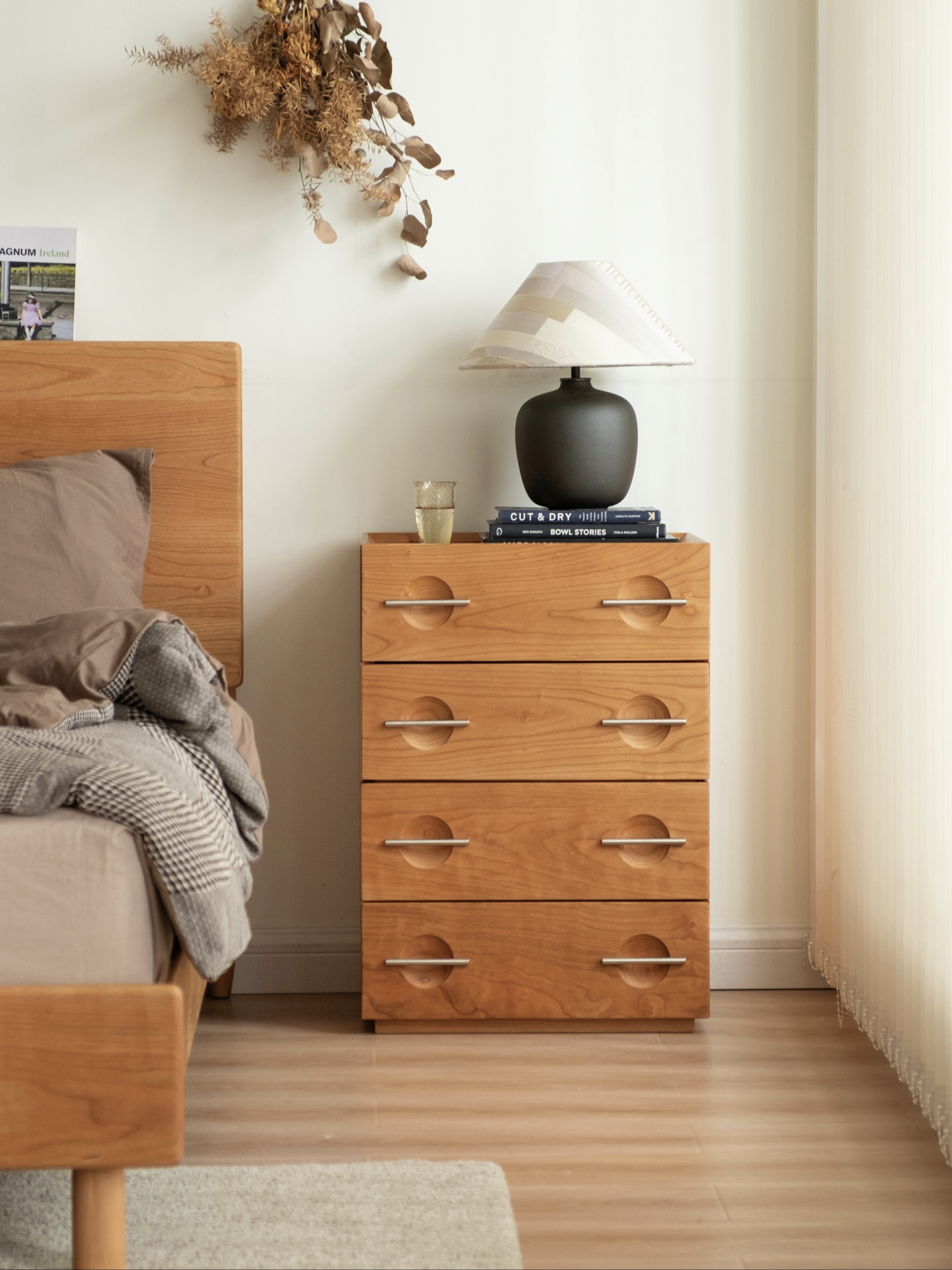 Residential Furniture，Original design，furniture design ，Solid Wood Side Cabinet，bedside cupboard，Combined cabinet，Solid wood furniture，