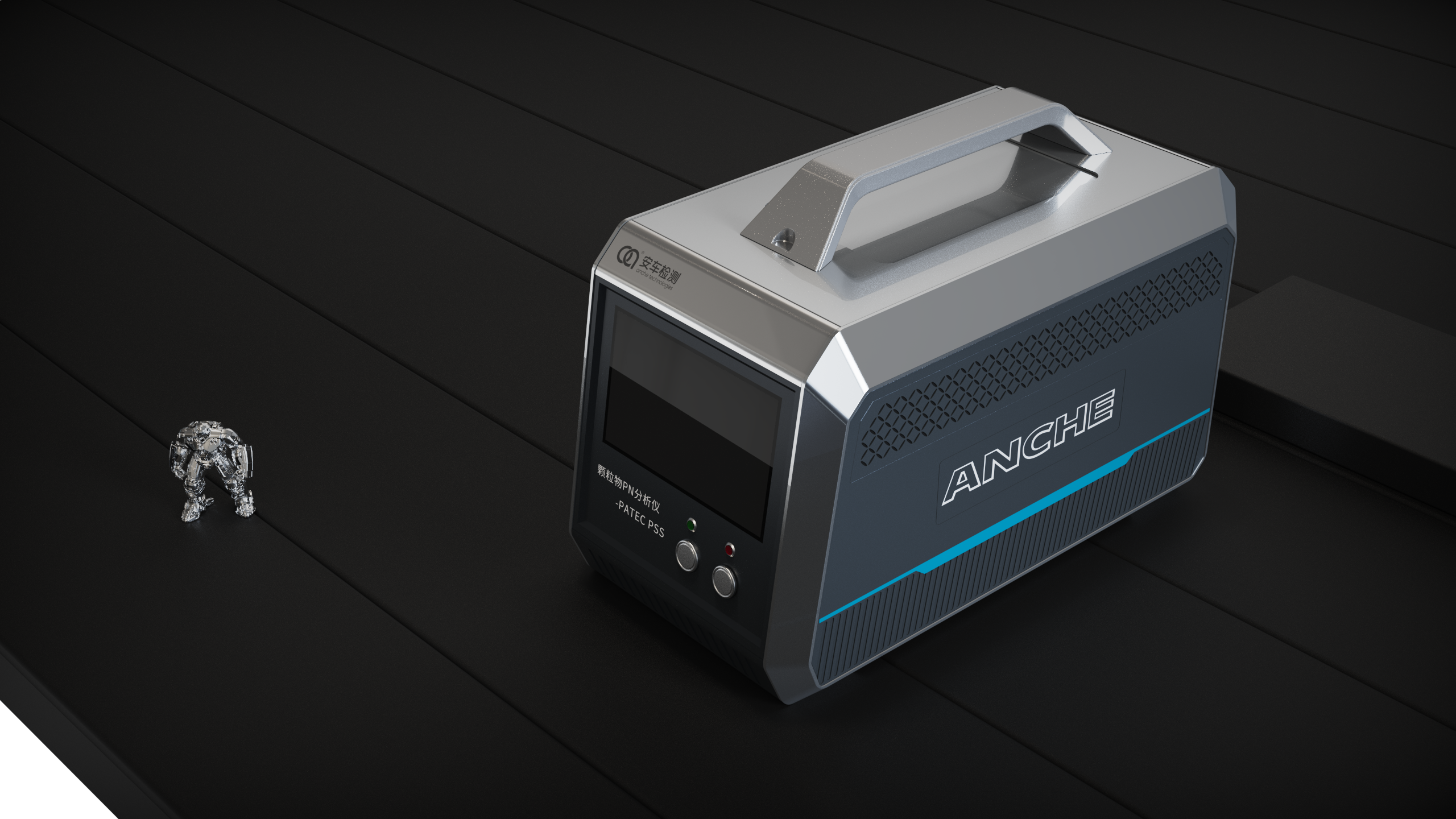 Sheet metal design，Sheet metal shell，equipment，Analyzer，Tail gas analyzer，surface treatment，portable，