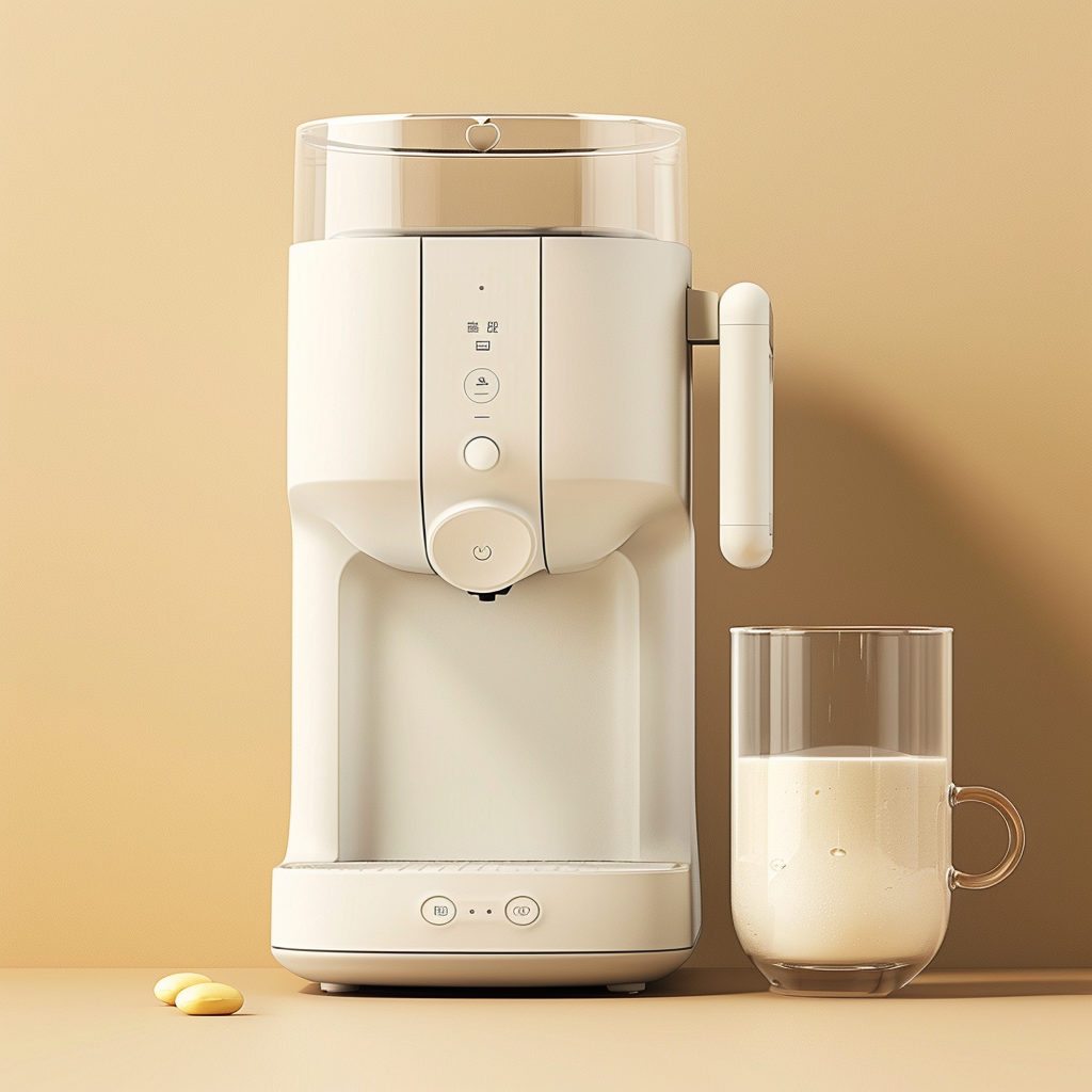AIGC，AI design，industrial design，product design，Household appliances，AI Assisted，Soybean Milk machine，Kitchen electrical design，