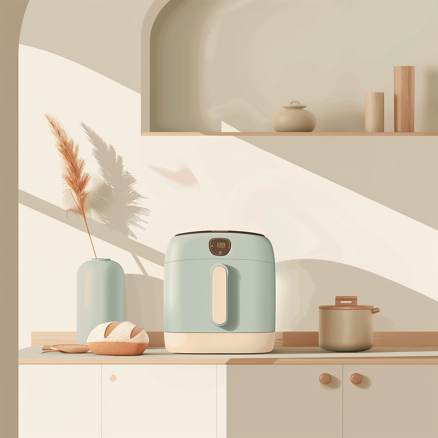 AIGC，AI design，industrial design，product design，small home appliances，Nested products，
