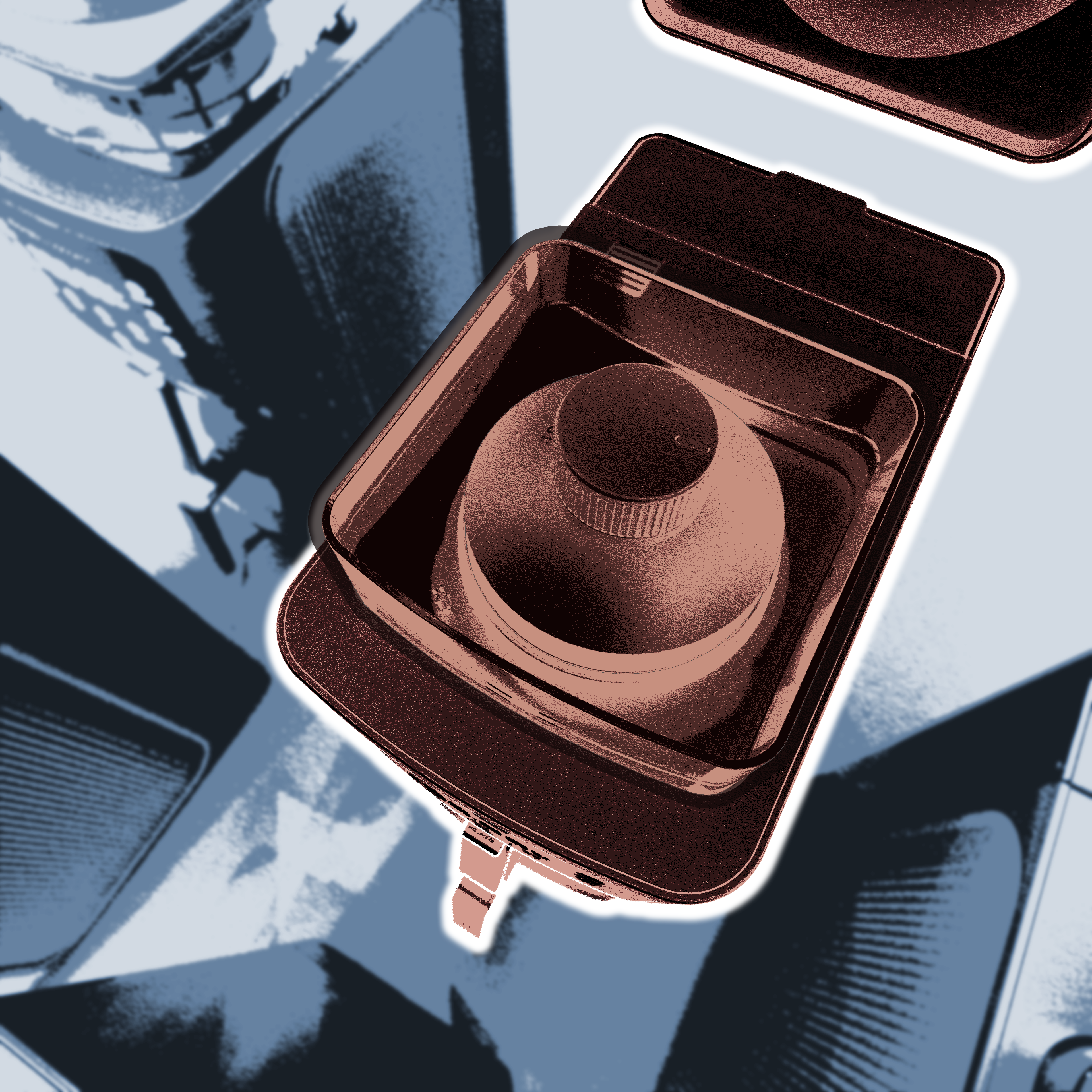 Coffee machine，American style，Automatic coffee machine，Retro，