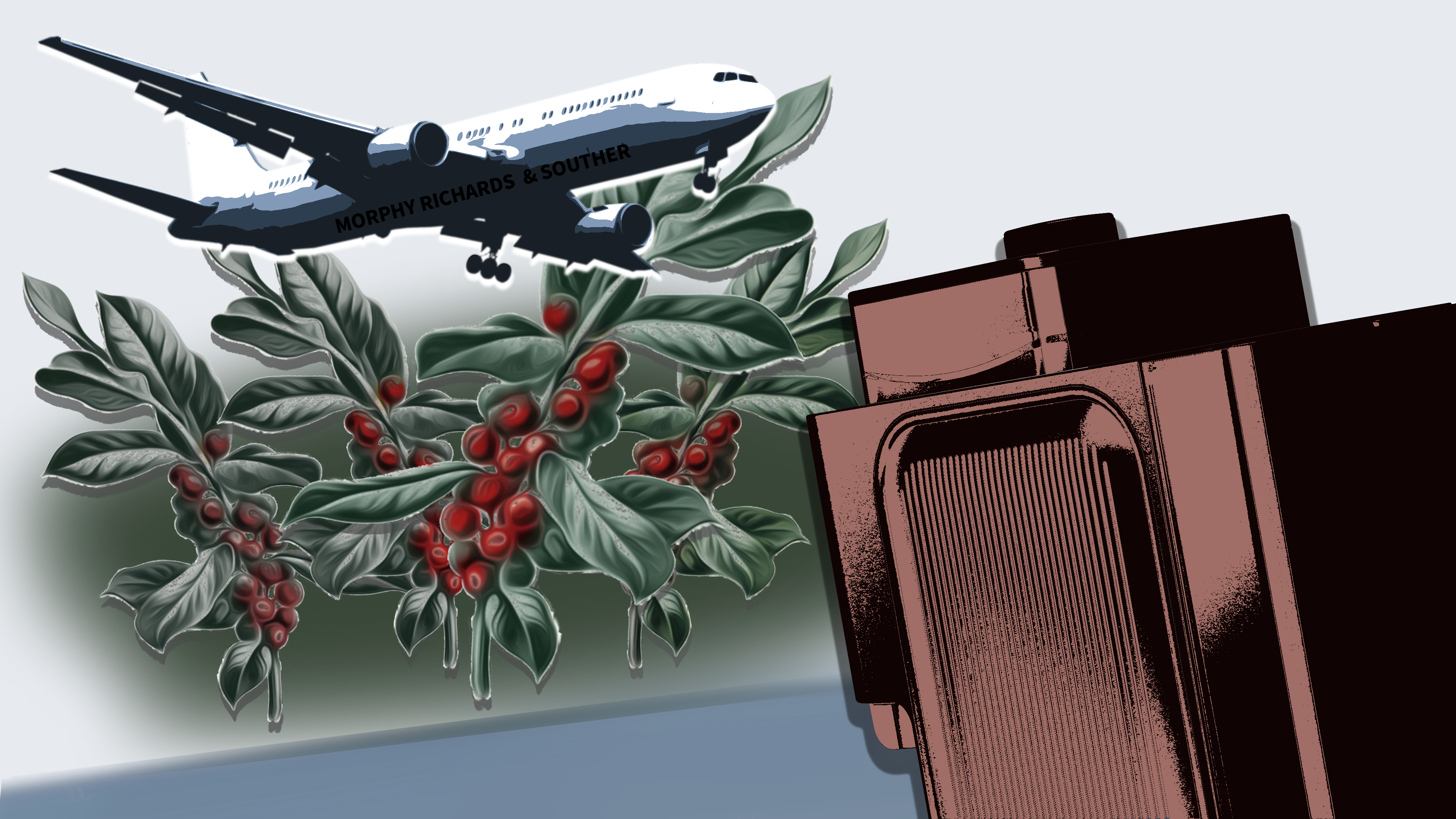 Coffee machine，American style，Automatic coffee machine，Retro，