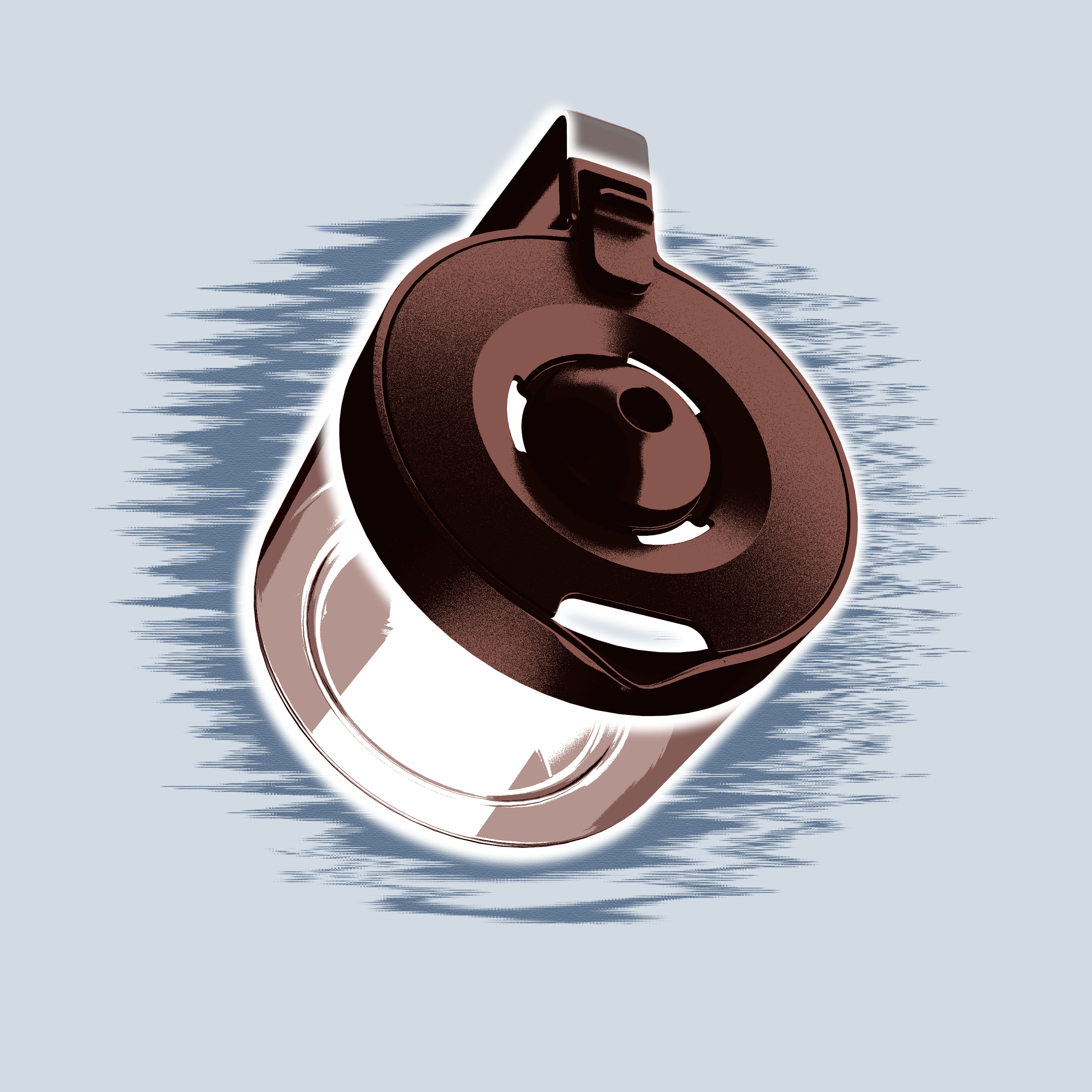 Coffee machine，American style，Automatic coffee machine，Retro，