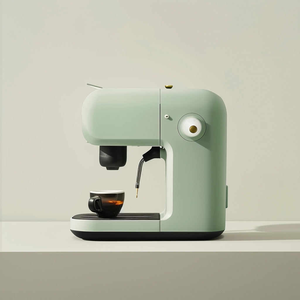 AIGC，AI design，product design，industrial design，Household appliances，Coffee machine，