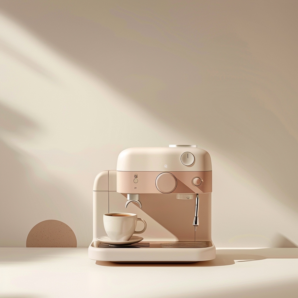 AIGC，AI design，product design，industrial design，Household appliances，Coffee machine，