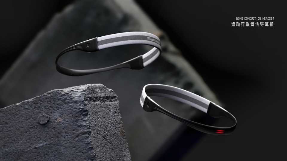 Bone conduction，headset，Headwear，Massage apparatus，Render，Wearing diagram，Bone conduction，headset，Headwear，Massage apparatus，Render，Wearing diagram，