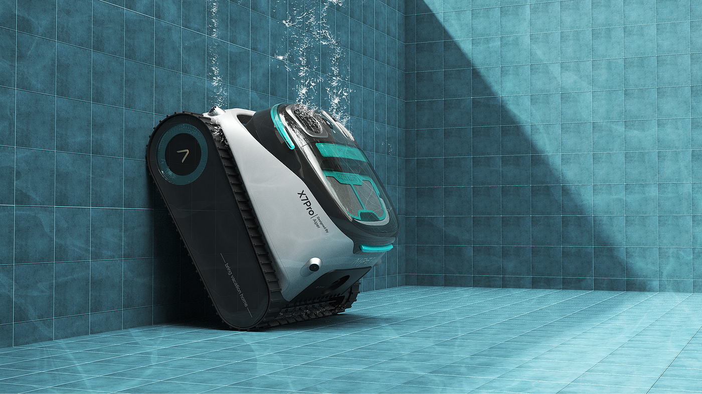 intelligent robot，Cleaning robot，underwater cleaning robot，Smart home products，Environmental cleaning，Technology products，Pool Sweeping，