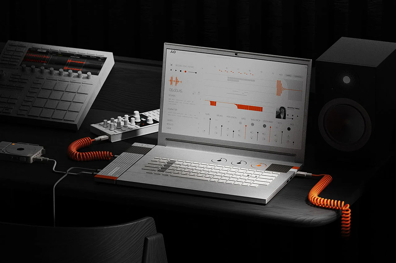 Youth Project，notebook，computer，Design，music，