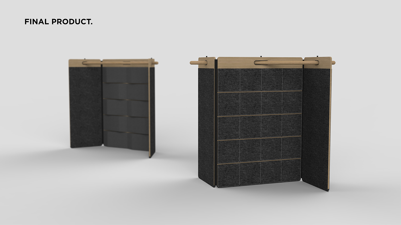 furniture design ，Room Divider，screen，Simplicity，