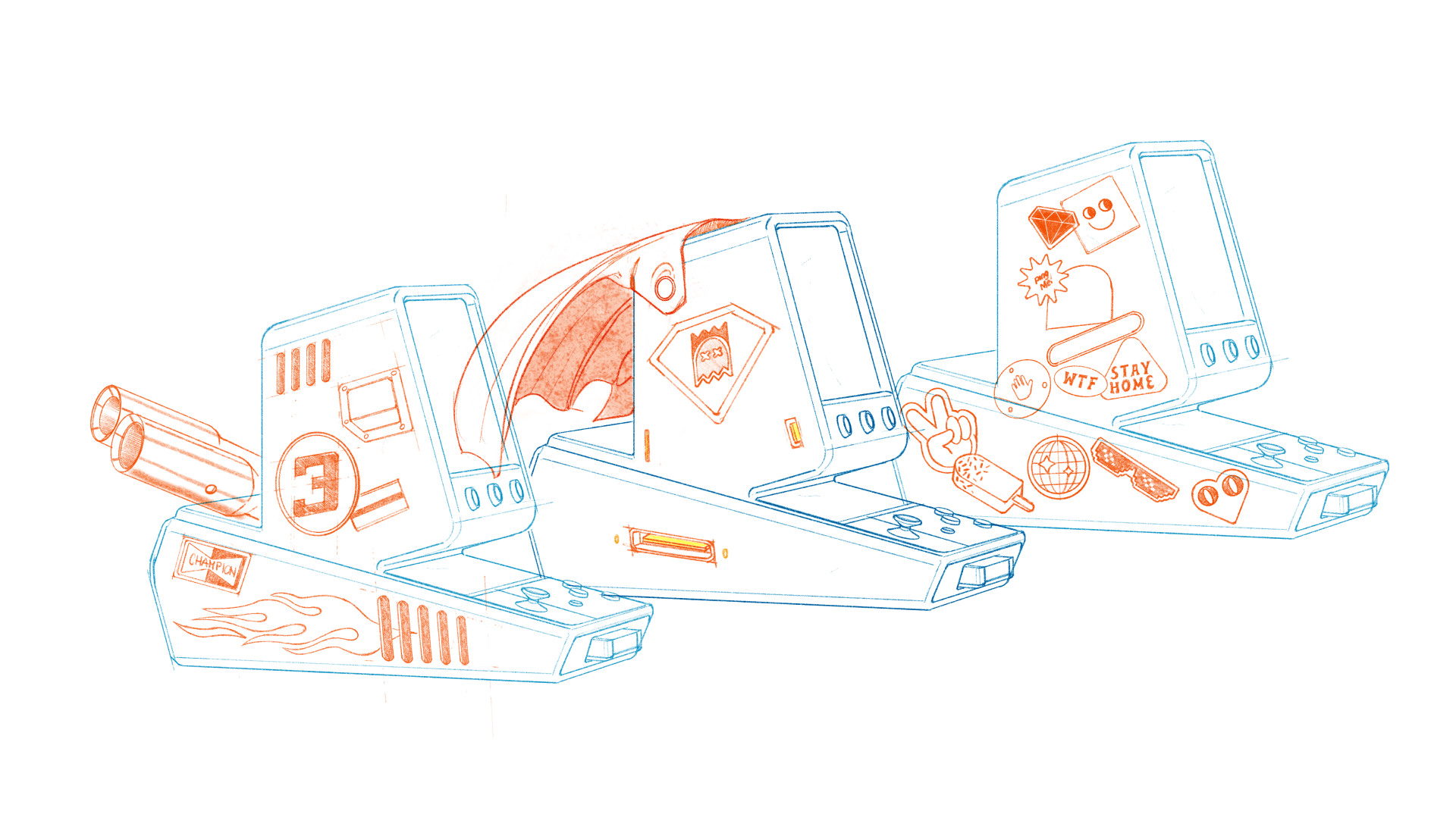 game，Design，3d，vision，Special effects，