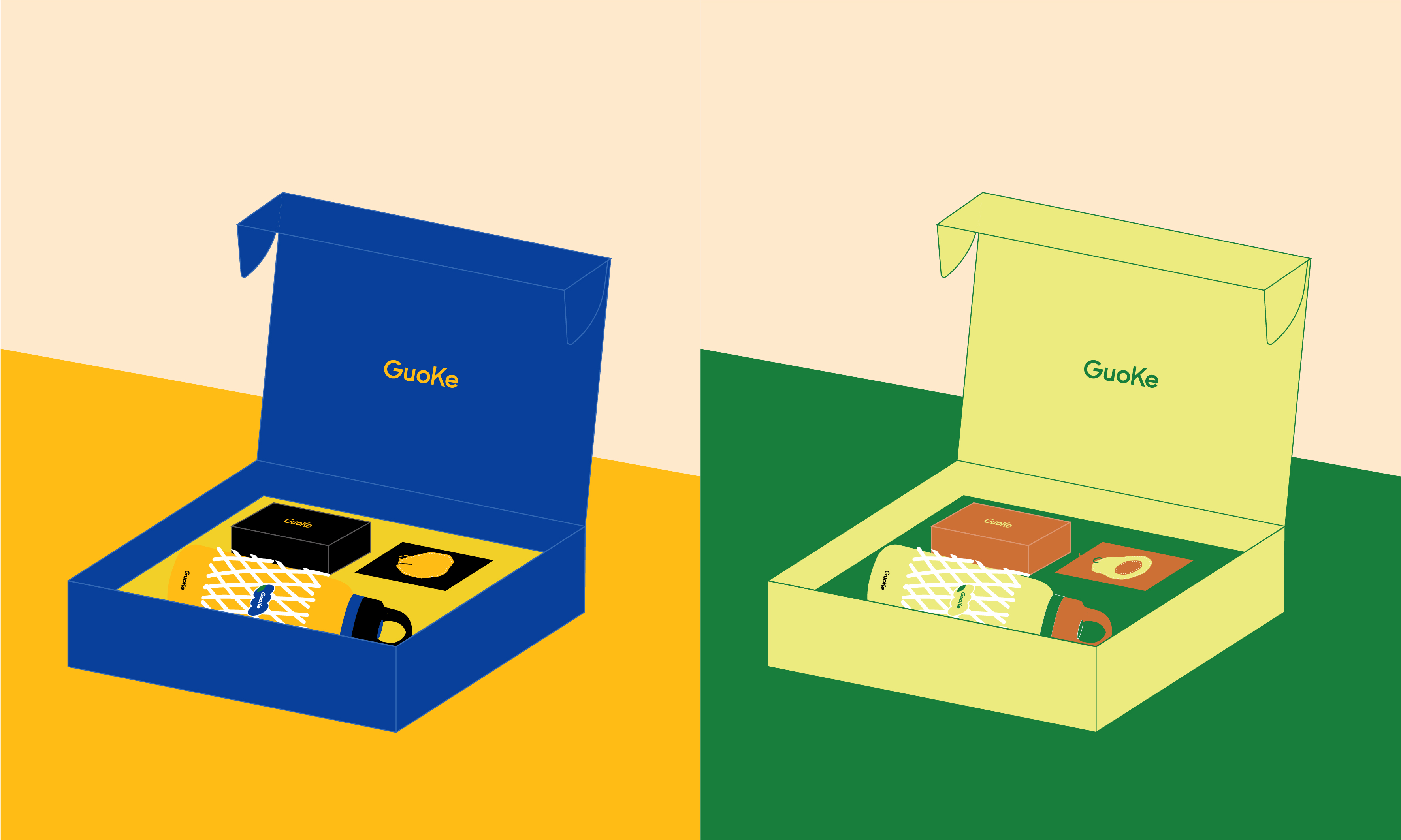 Brand vision, extended design, logo, font, packaging，