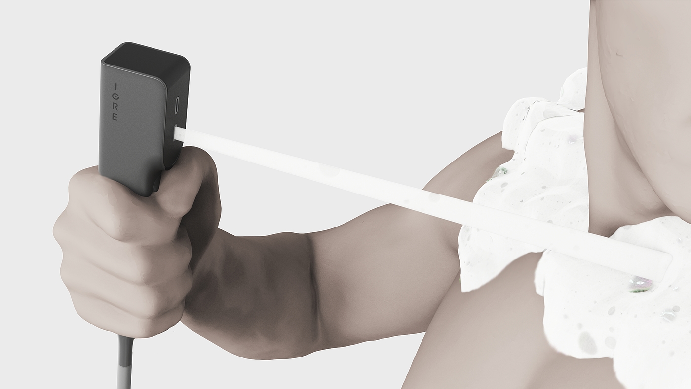 Sanitary products ，Shower，foam spray gun，Product innovation，