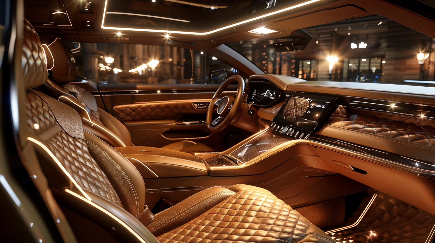 automobile，Interior，Design，exquisite，details，