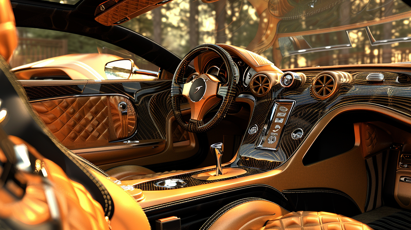 automobile，Interior，Design，exquisite，details，