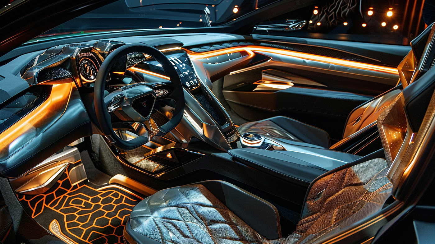 automobile，Interior，Design，exquisite，details，