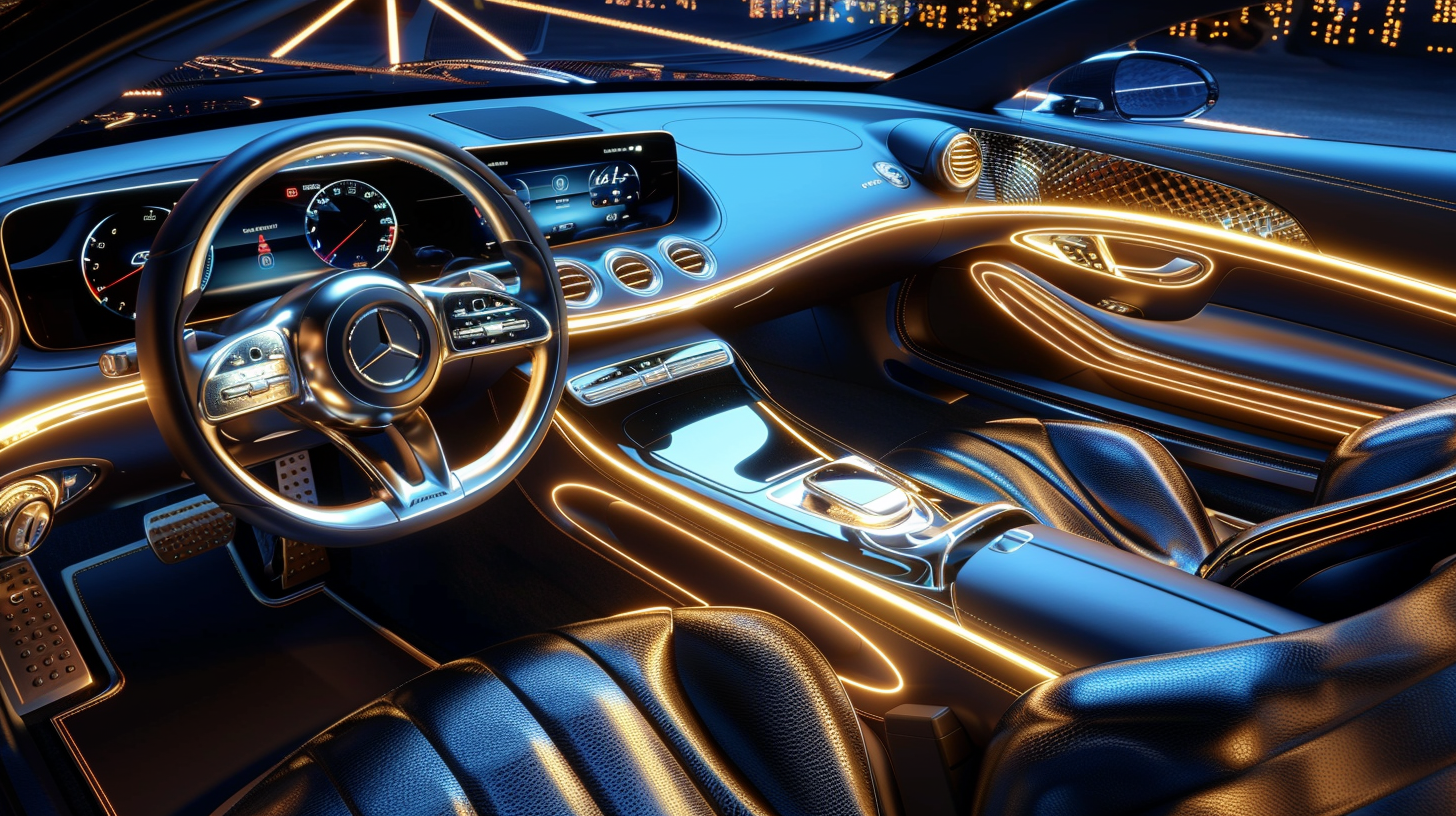 automobile，Interior，Design，exquisite，details，