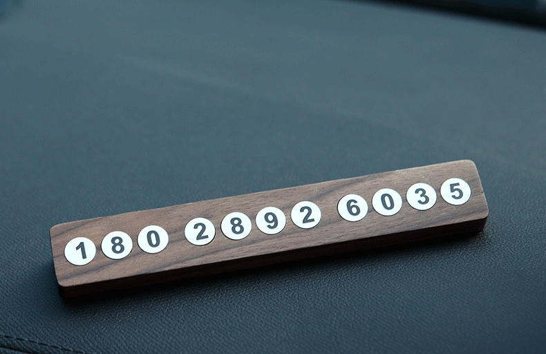 Original design，woodwork，Aromatherapy，Temporary parking sign，