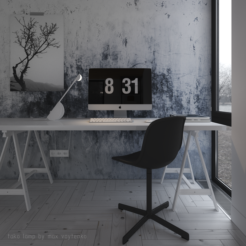 LAMP，Table lamp design，