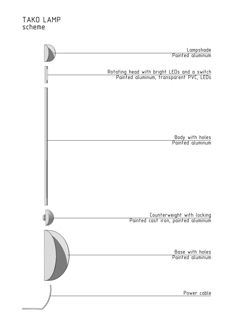 LAMP，Table lamp design，