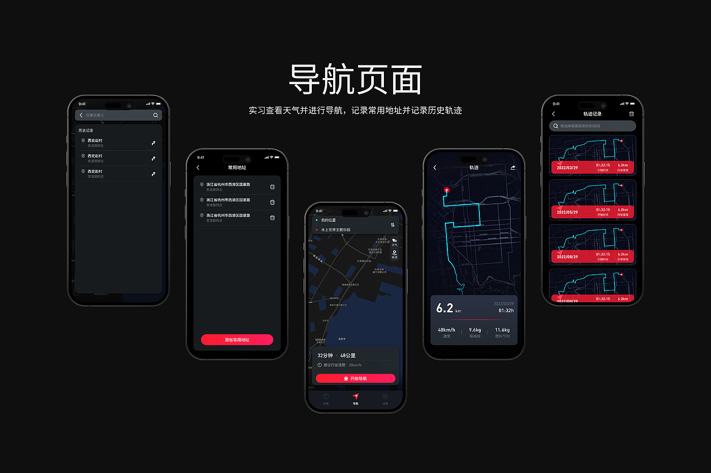 UI design，Boat Management App，